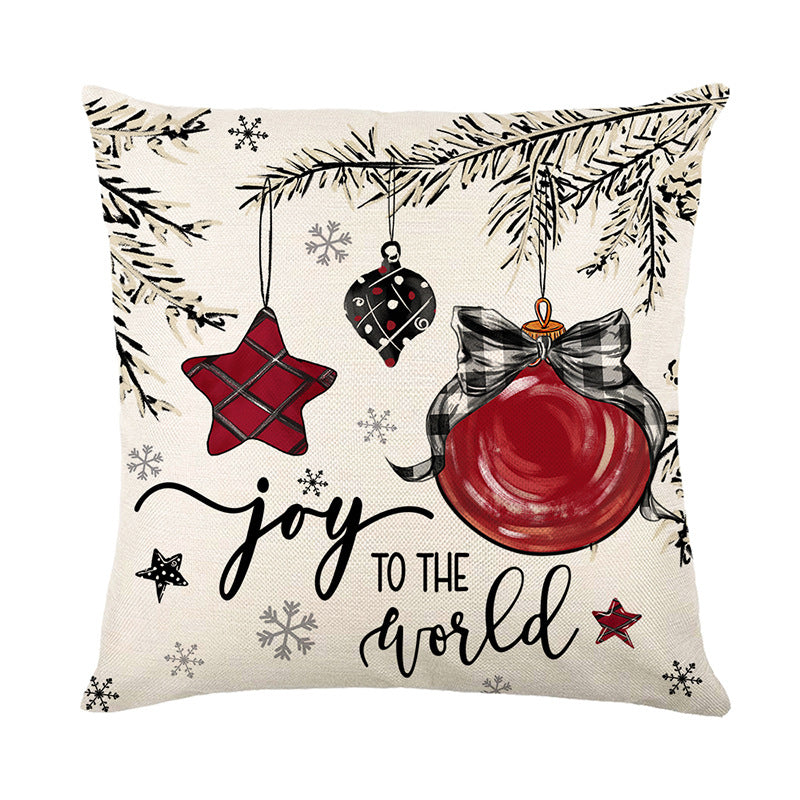 Christmas Throw Pillow Cover, 45 x 45 cm (photo 3)