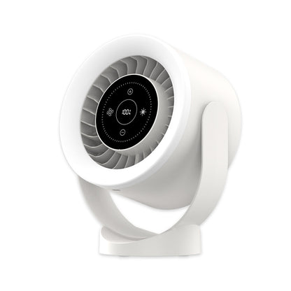 Rechargeable Desk Fan with Light, 100 Speeds (photo 6)