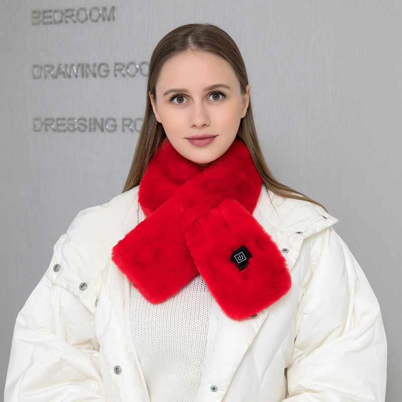 USB Heated Neck Scarf, 3 Heat Settings (photo 2)