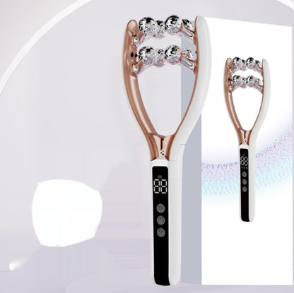 Facial Roller Massager with EMS and Red and Blue Light (photo 7)