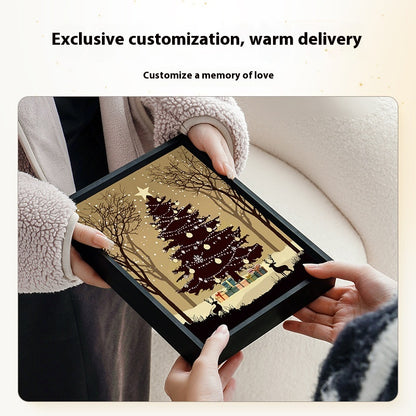 Light-Up Christmas Tree Picture with Bluetooth Speaker (photo 4)