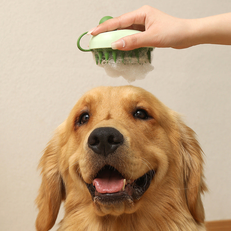 Soft Silicone Pet Bath Brush (photo 3)