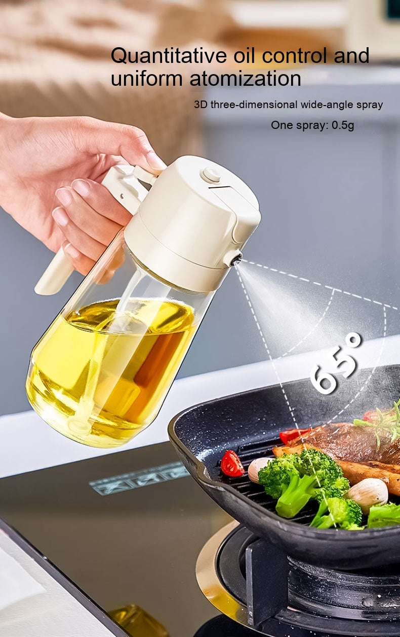 2-in-1 Glass Oil Sprayer and Pourer, 470 ml (photo 11)