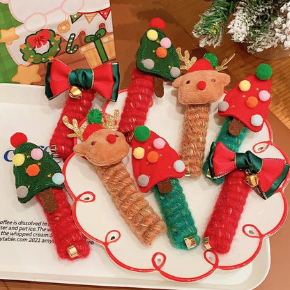 Christmas Spiral Hair Ties (photo 2)