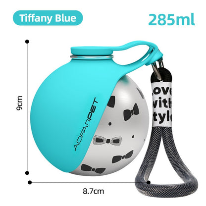 Portable Dog Water Bottle with Waste Bag Dispenser (photo 4)