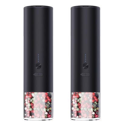USB Rechargeable Electric Salt and Pepper Grinder (photo 5)