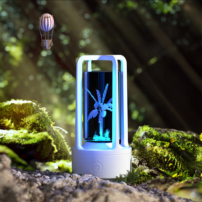 Acrylic or Crystal Night Lamp with Bluetooth Speaker (photo 28)