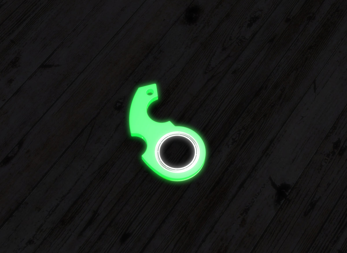 Fidget Spinner Keychain with Bottle Opener (photo 23)