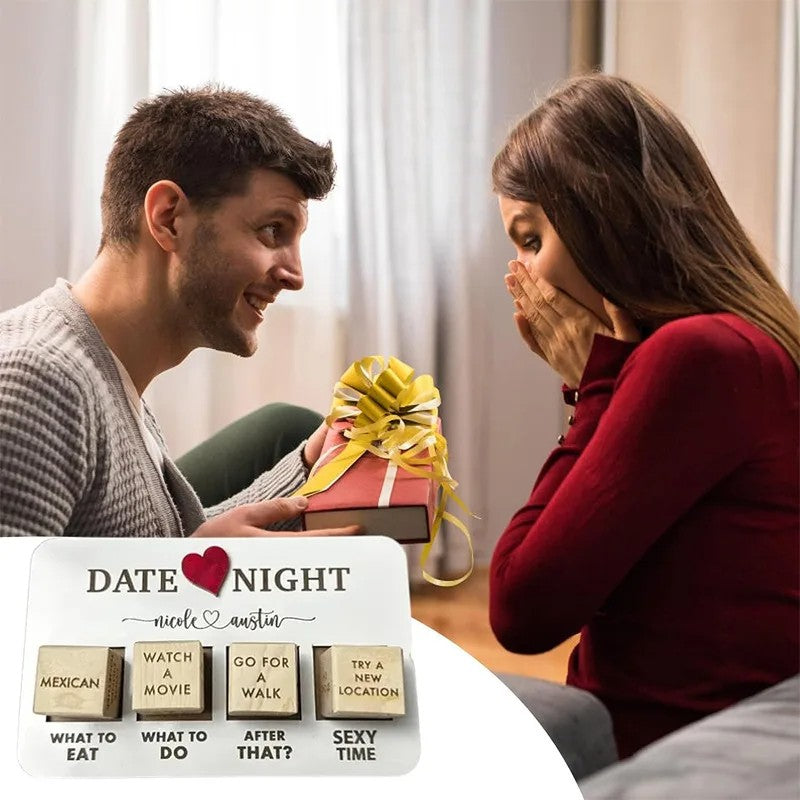 Wooden Date Night Dice Game for Couples (photo 2)