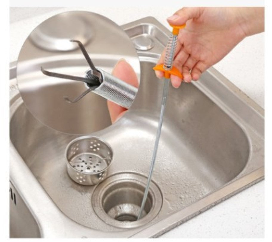 Spring Drain Snake Clog Remover (photo 13)