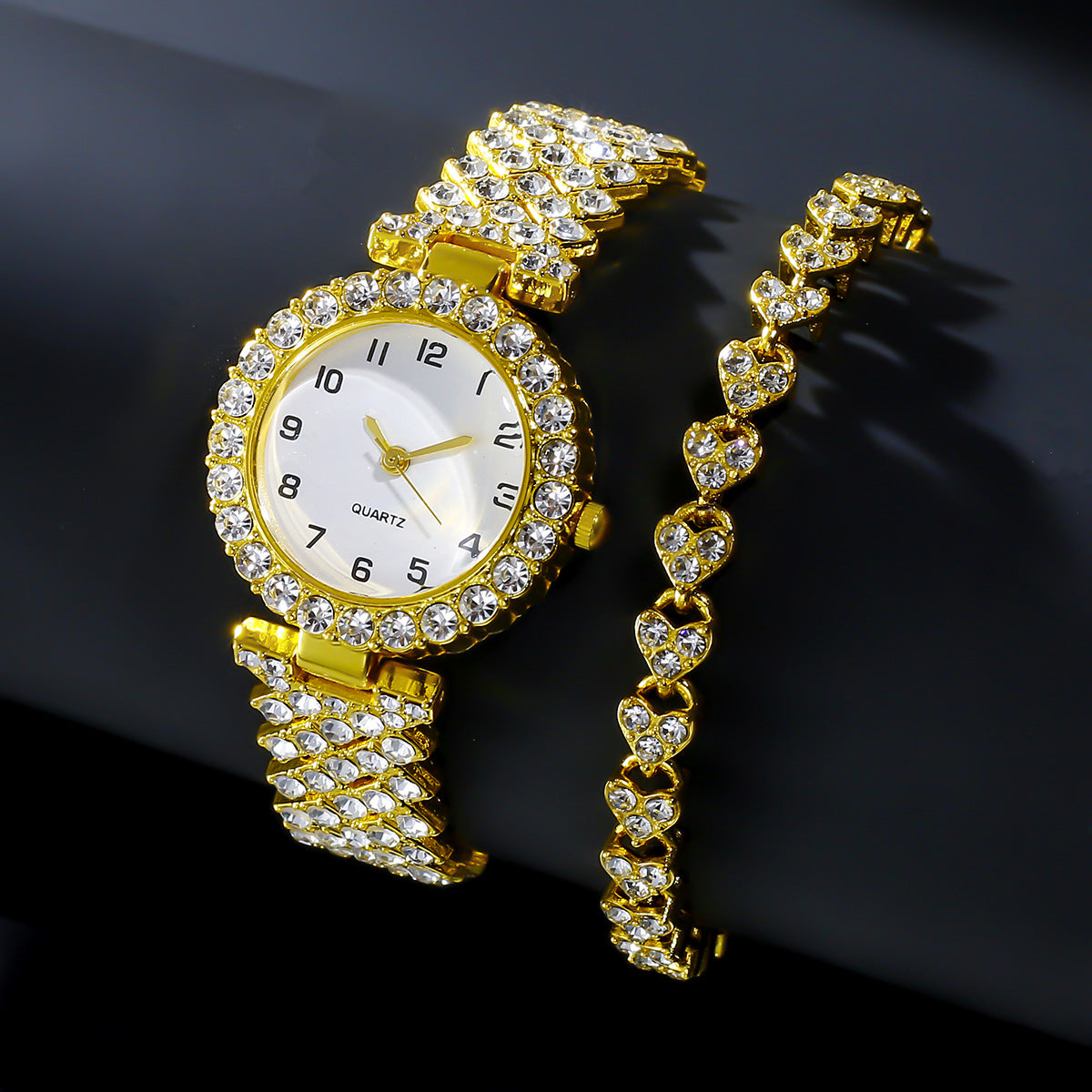 Women's Quartz Watch and Bracelet Set (photo 3)