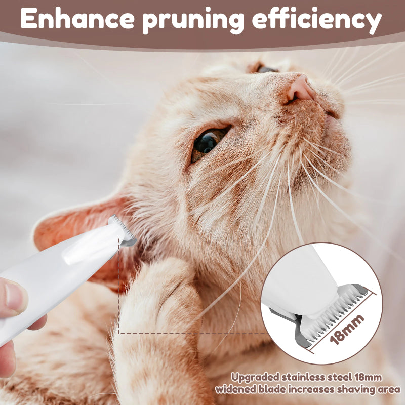 Cordless Dog Paw Trimmer with LED Light and Display (photo 4)