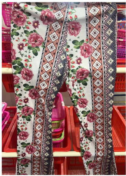 Women's Stretch Printed Slim Pants (photo 16)