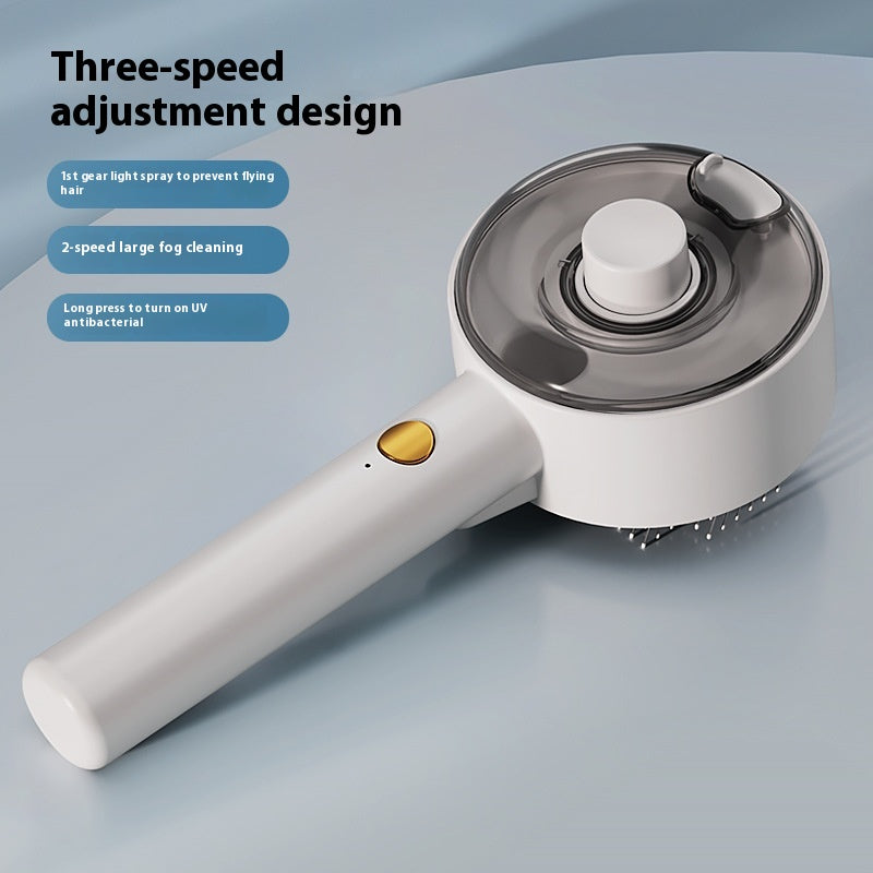 Rechargeable Pet Mist Grooming Brush (photo 3)