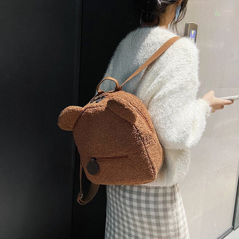 Plush Bear Mini Backpack (photo 4)