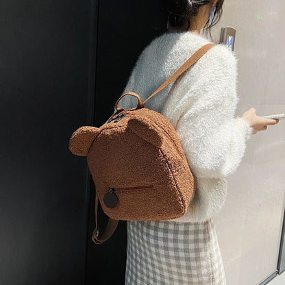 Plush Bear Mini Backpack (photo 4)
