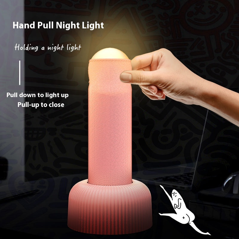 Handheld Fabric LED Night Light with Stand (photo 2)