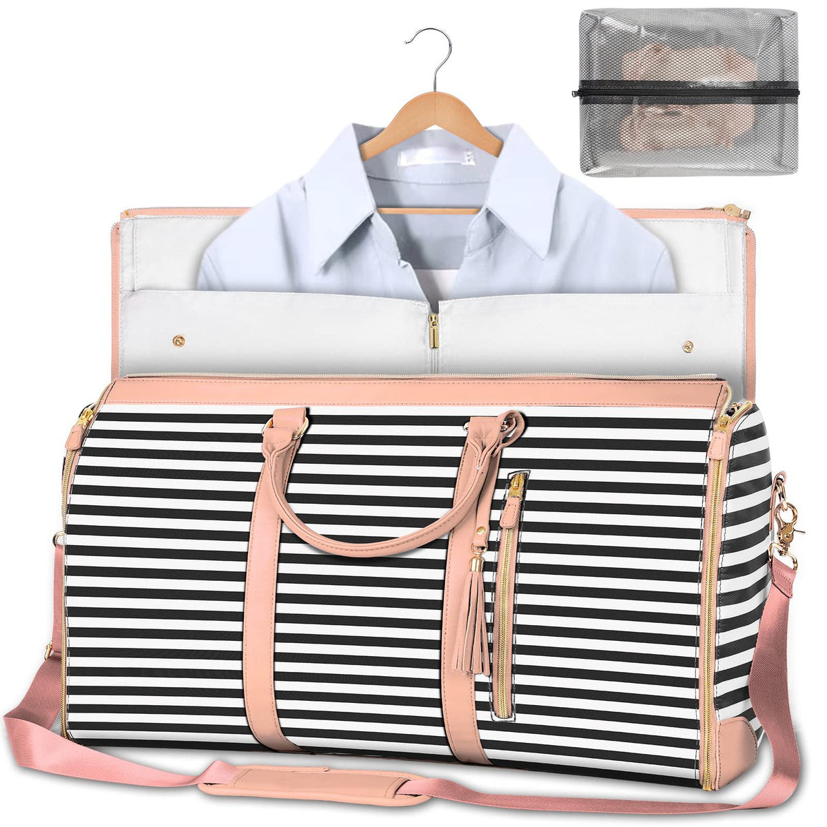 Large Foldable Travel Duffle Bag (photo 10)