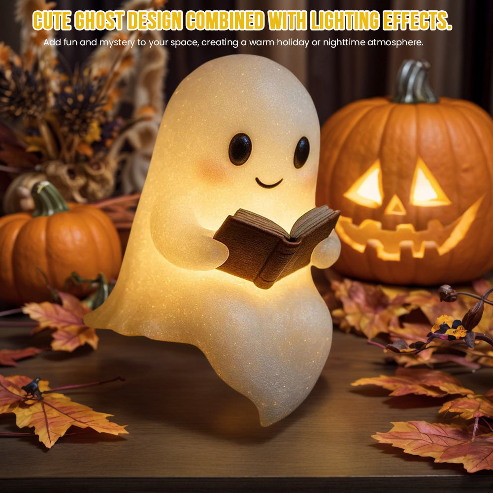 LED Ghost Candle Light, Battery Powered