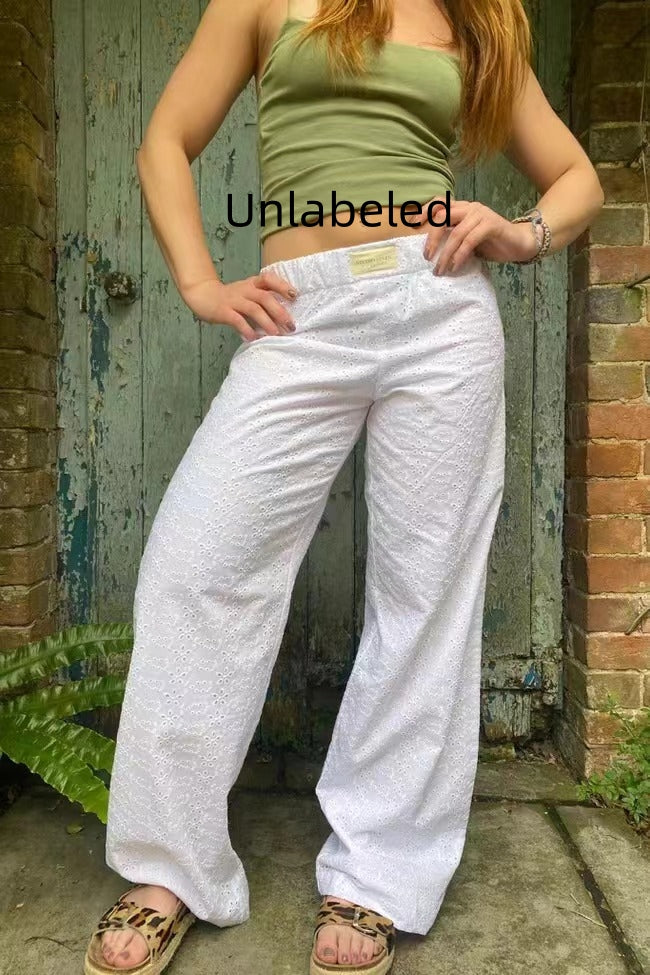 Women's Striped High-Waist Wide-Leg Pants (photo 15)