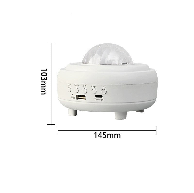 Rechargeable Galaxy Star Projector with Bluetooth Speaker (photo 6)