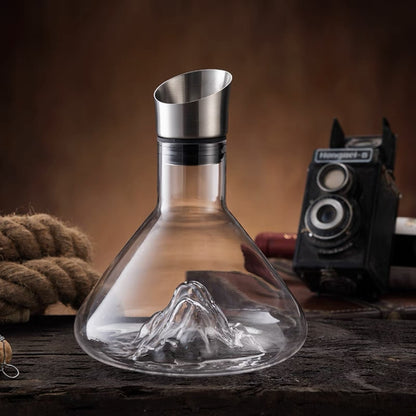 Iceberg Glass Wine Decanter (photo 11)