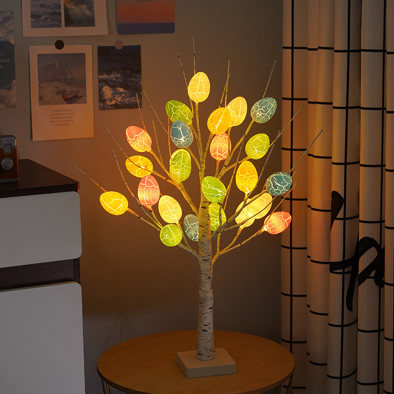 LED Birch Tree with Easter Egg Ornaments, 60 cm (photo 11)