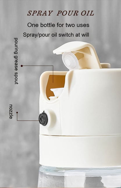2-in-1 Glass Oil Sprayer and Pourer, 470 ml (photo 18)