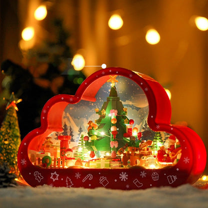 Building Block Cloud Mirror Night Lamp (photo 2)