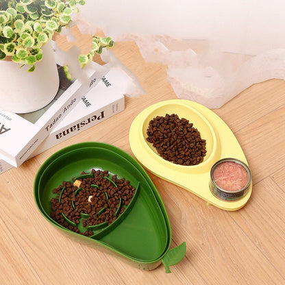 Avocado-Shaped Pet Bowl, Feeder or Water Dispenser (photo 2)