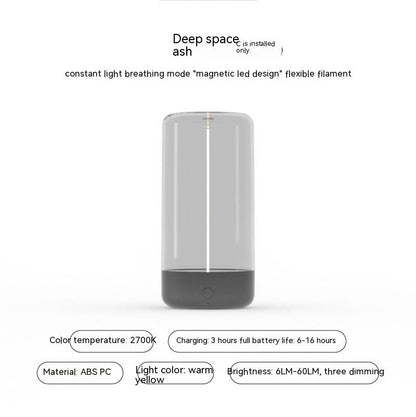 Rechargeable LED Filament Table Lamp, Type-C (photo 6)