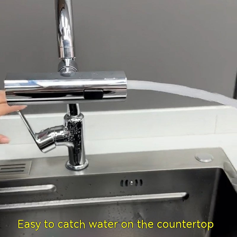 3-Mode Swivel Kitchen Faucet Extender (photo 7)