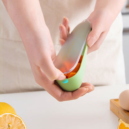 Vegetable and Fruit Peeler with Built-In Storage Tube (photo 4)