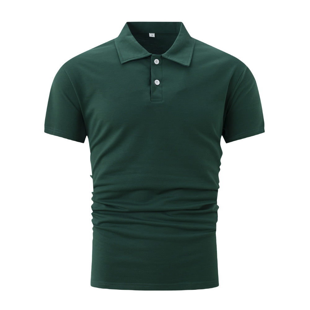 Men's Solid Short-Sleeve Polo Shirt (photo 12)