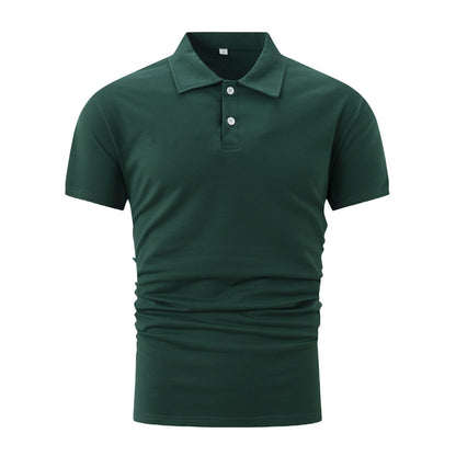 Men's Solid Short-Sleeve Polo Shirt (photo 12)