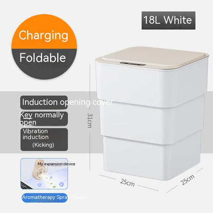 Motion Sensor Trash Can with Lid, 11 to 24 L (photo 34)