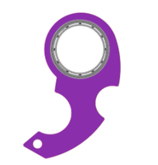 Fidget Spinner Keychain with Bottle Opener (photo 24)