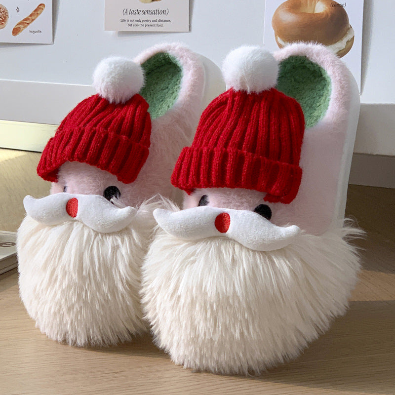 Santa Claus Plush Slippers (photo 6)