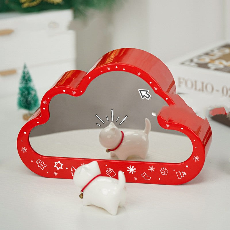 Building Block Cloud Mirror Night Lamp (photo 5)
