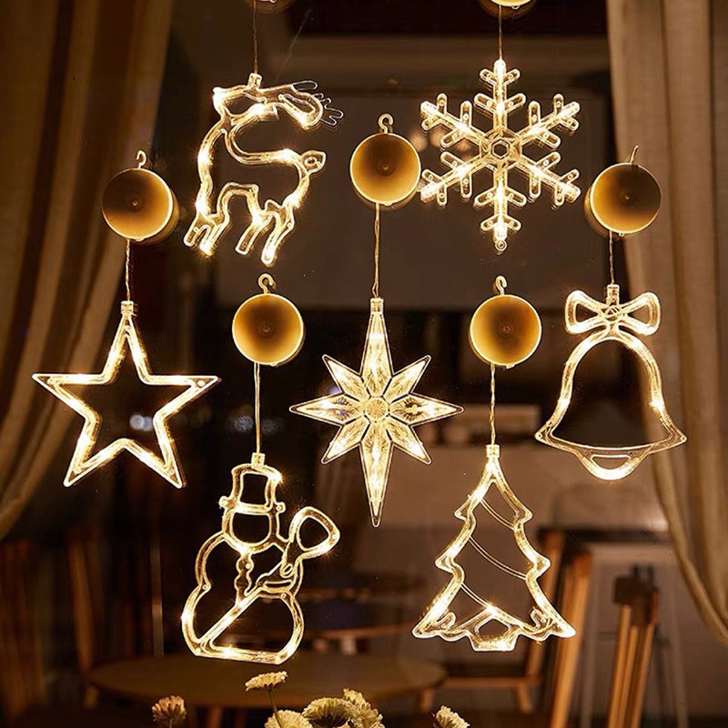 Christmas LED Window Lights with Suction Cup (photo 2)