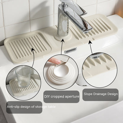 Silicone Faucet Splash Guard Mat (photo 2)