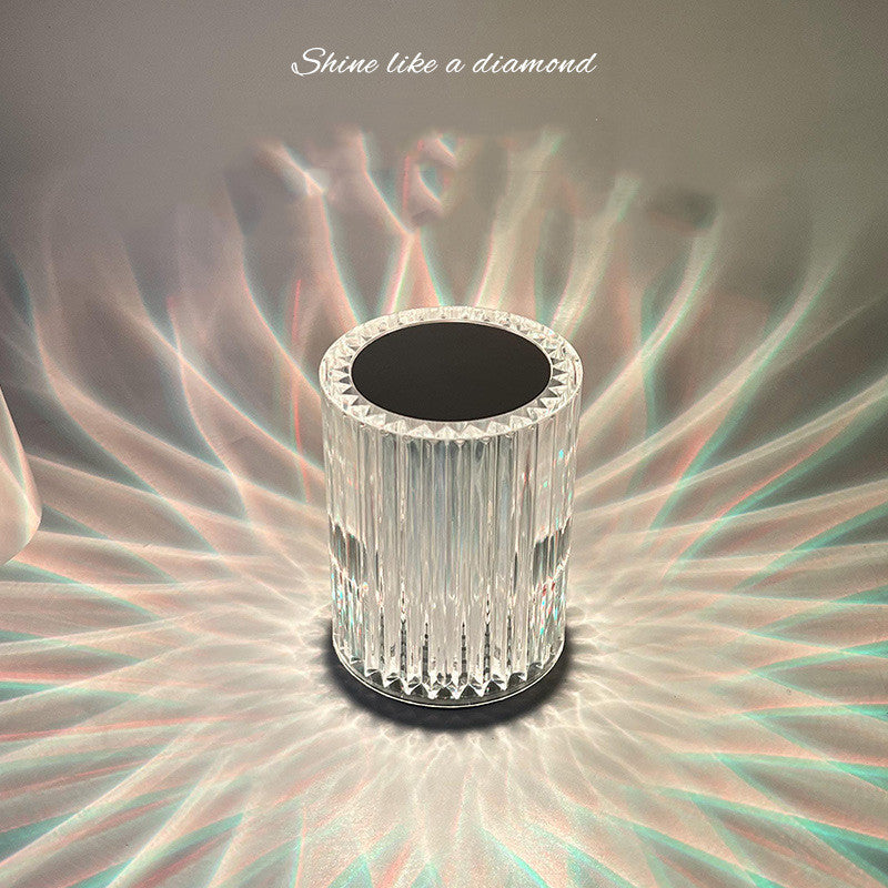 Crystal-Look Acrylic Table Lamp, Touch or Remote Control (photo 10)