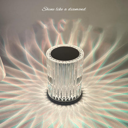 Crystal-Look Acrylic Table Lamp, Touch or Remote Control (photo 10)