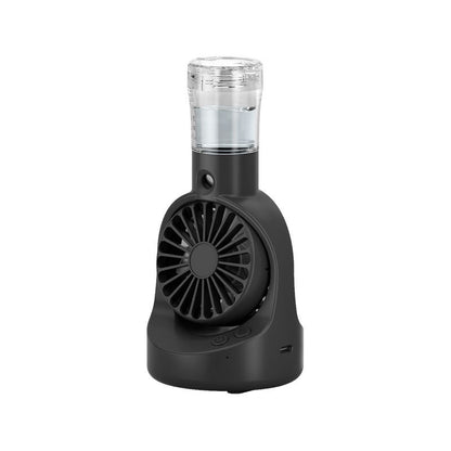 Handheld Mist Spray Fan, 4 Speeds, USB Rechargeable (photo 7)