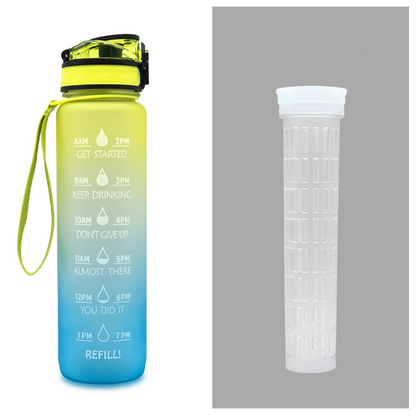 1 L Tritan Water Bottle with Time Markers (photo 36)