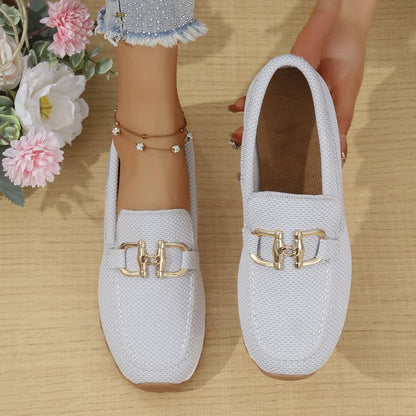 Women's Canvas Low-Top Flat Sneakers