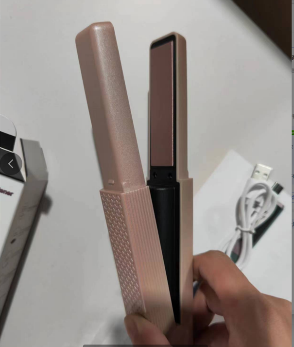 Cordless USB Mini Ceramic Hair Straightener (photo 3)