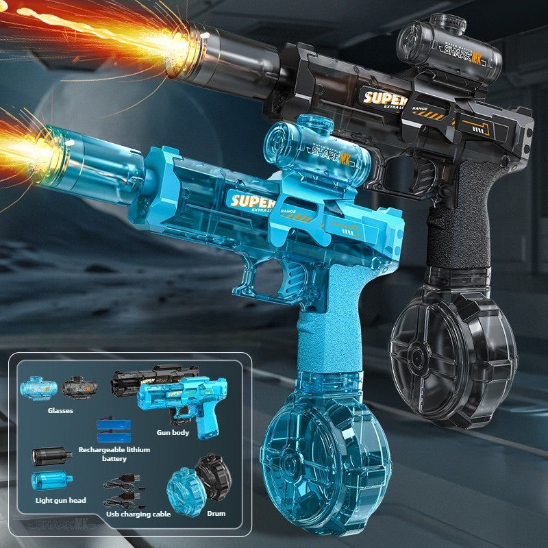 Electric Water Blaster Toy with LED Lights, Rechargeable (photo 2)