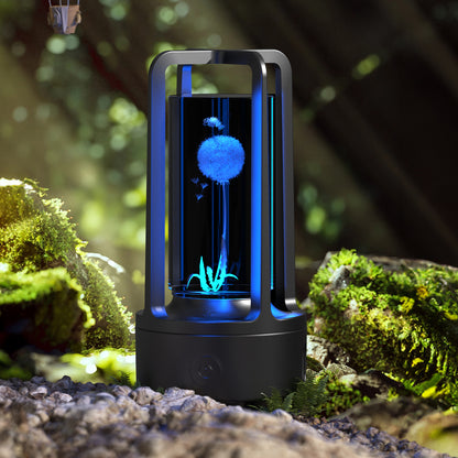 Acrylic or Crystal Night Lamp with Bluetooth Speaker (photo 36)