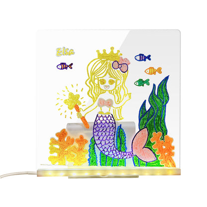 LED Acrylic Message Board with Stand, USB (photo 8)